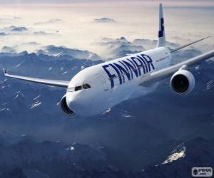 yapboz Finnair havayolu Finlandiya